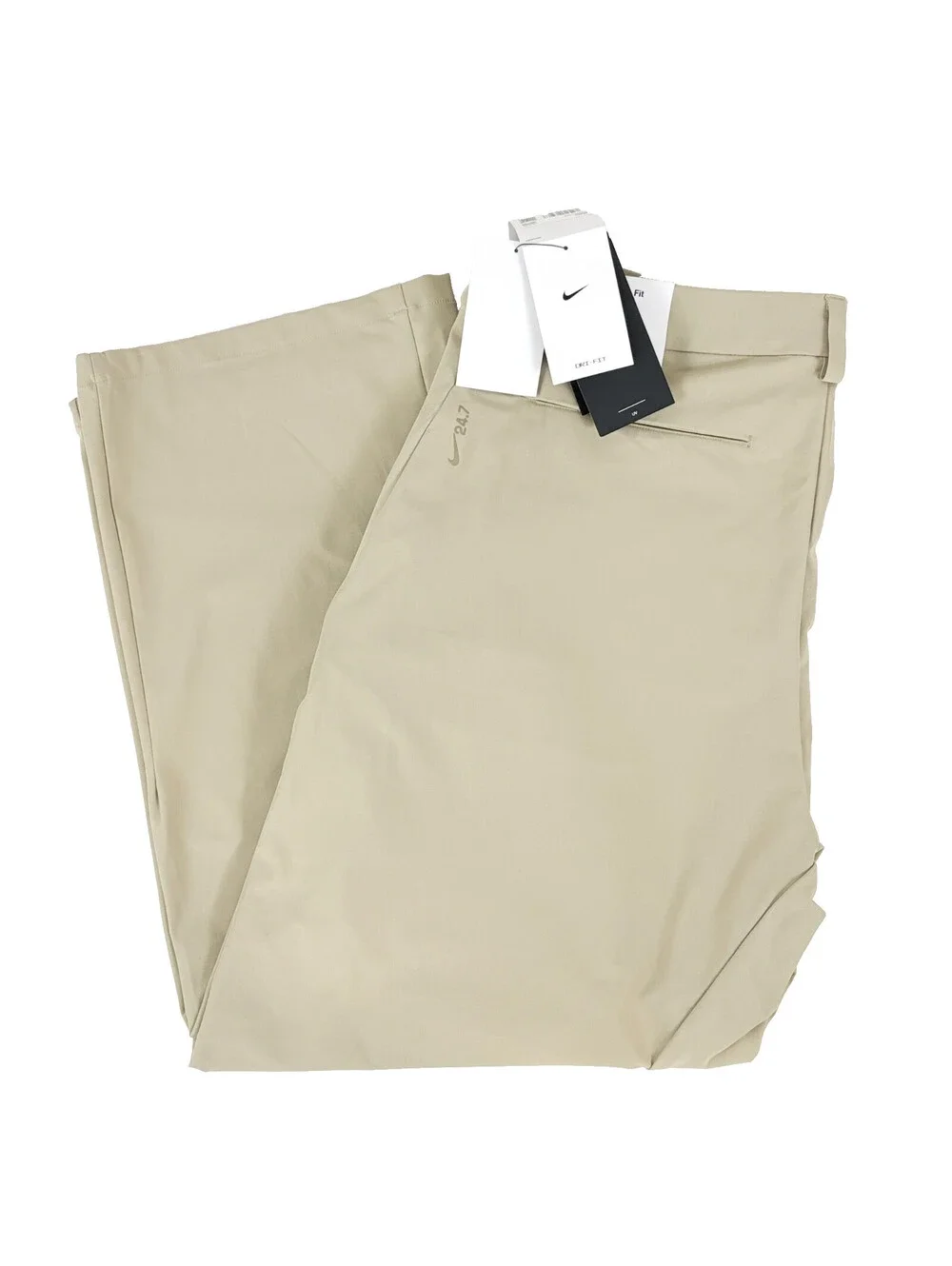 Nike 24.7 Perfect Stretch Utility Pants Men’s 36x30 Khaki Dri-FIT UV HV0377